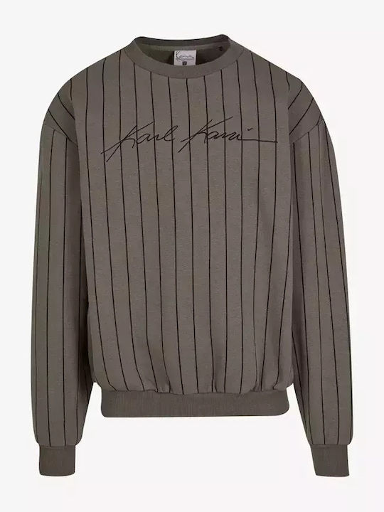 KARL KANI AUTOGRAPH PINSTRIPES SWEATSHIRT