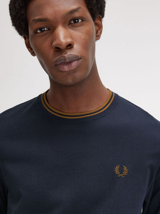 FRED PERRY TWIN TIPPED T SHIRT