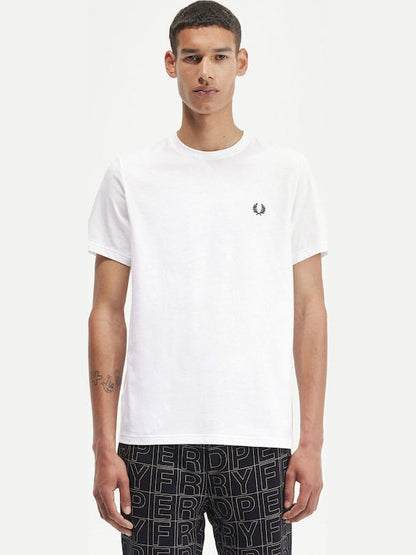 FRED PERRY T SHIRT BACK EMBROIDERY