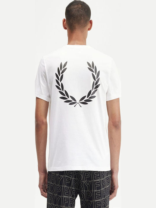 FRED PERRY T SHIRT BACK EMBROIDERY