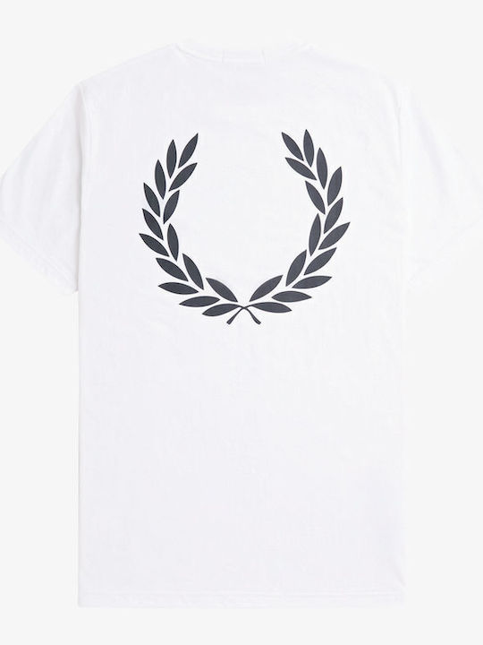 FRED PERRY T SHIRT BACK EMBROIDERY