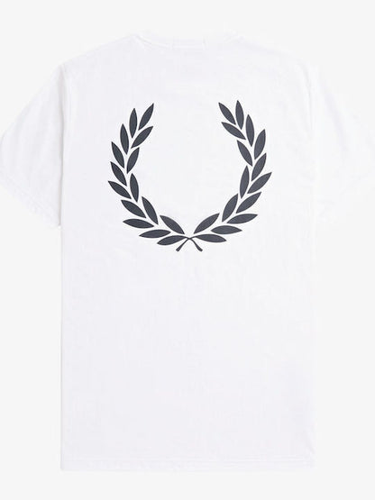 FRED PERRY T SHIRT BACK EMBROIDERY