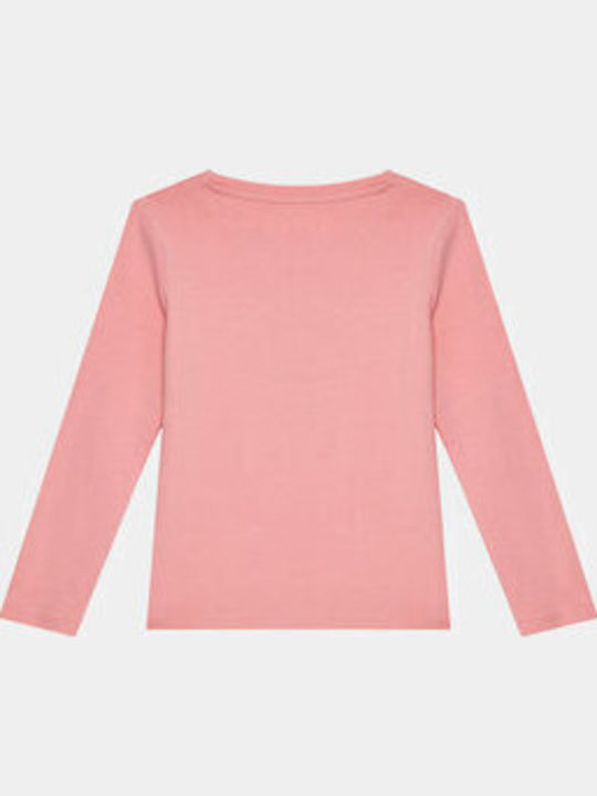 GUESS GIRL LS SEQUIN T SHIRT