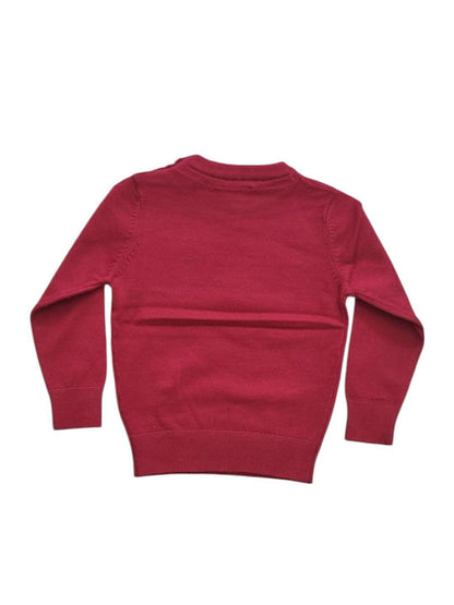 TRUSSARDI KIDS EMBROIDERED EMBOLDENED SWEATER