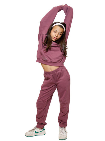 NEW COLLEGE KIDS HOODED TRACKSUIT