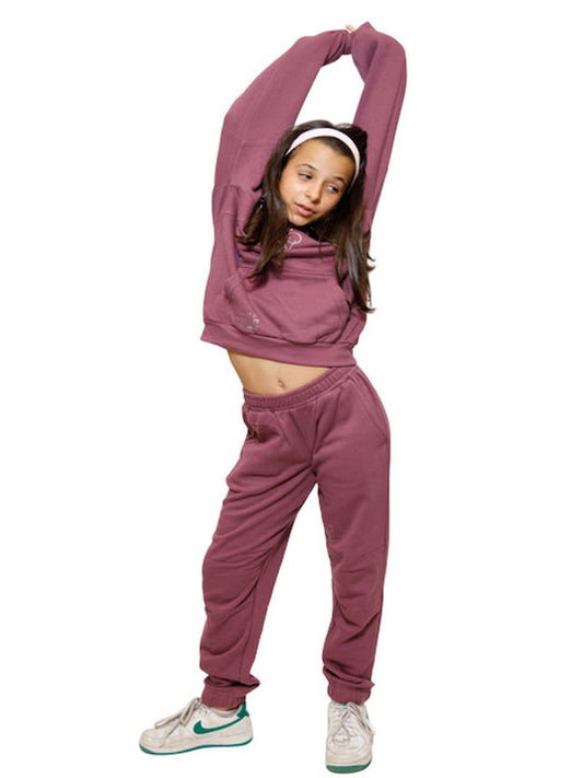 NEW COLLEGE KIDS HOODED TRACKSUIT