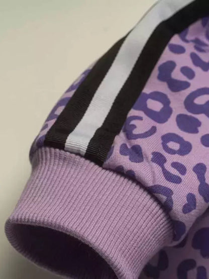 NEW COLLEGE ALLOVER PRINT TRACKSUIT