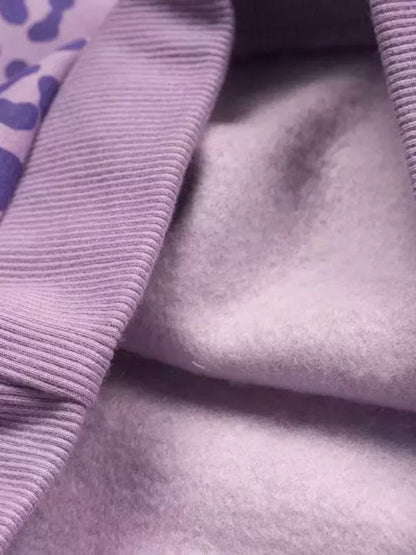 NEW COLLEGE ALLOVER PRINT TRACKSUIT