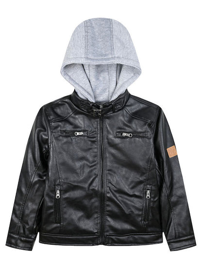 ENERGIERS KIDS FAUX LEATHER JACKET
