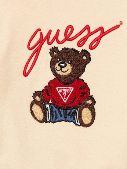 GUESS LS ACTIVE FOOTER & PANTS UNISEX SET