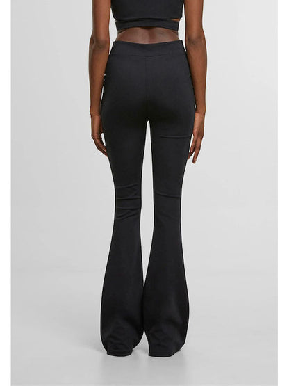 KARL KANI WOMAN RETRO CUT OUT FLARED LEGGINGS