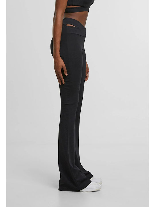 KARL KANI WOMAN RETRO CUT OUT FLARED LEGGINGS