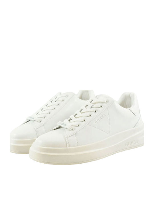 GUESS MAN ELBA LEATHER SHOES