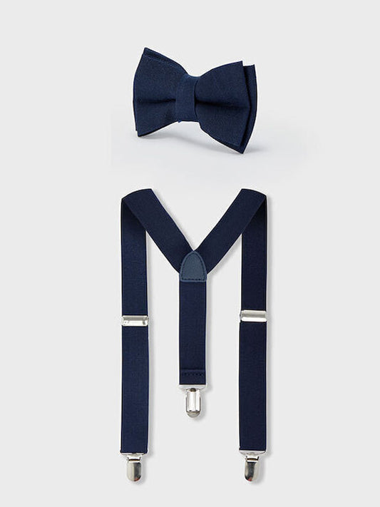MAYORAL SET BOW TIE & SUSPENDERS