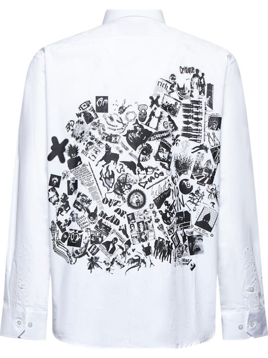 RICHMOND X BACK PRINT SHIRT