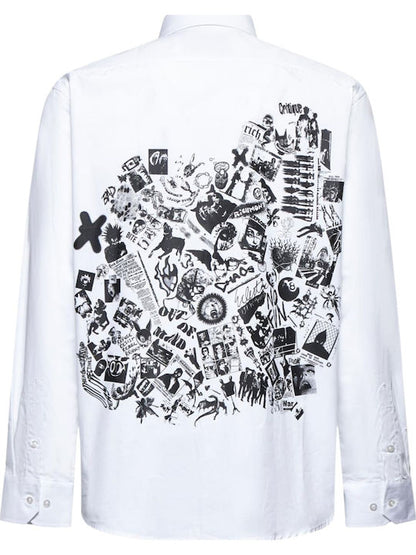 RICHMOND X BACK PRINT SHIRT