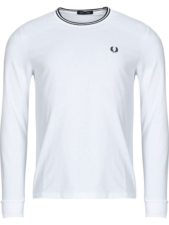 FRED PERRY LS TWIN TIPPED LS T SHIRT