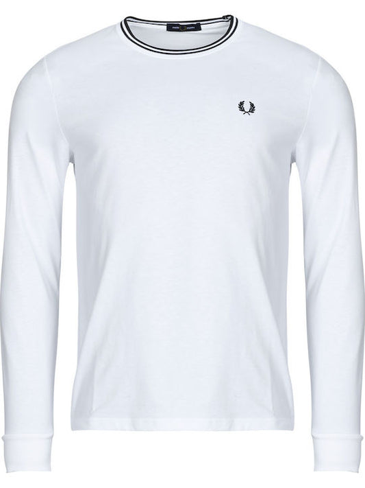 FRED PERRY LS TWIN TIPPED LS T SHIRT