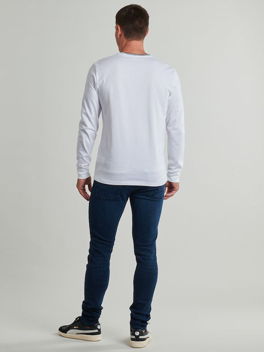 FRED PERRY LS TWIN TIPPED LS T SHIRT