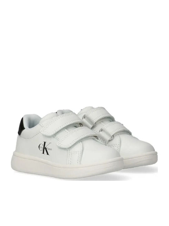 CALVIN KLEIN KIDS LOW CUT LACE UP SNEAKERS