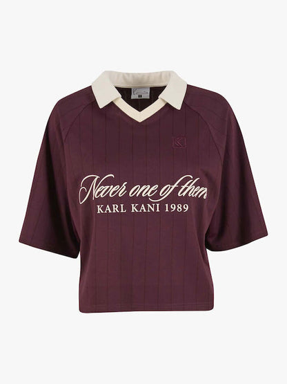 KARL KANI OG SHADOW PINSTRIPE SOCCER JERSEY