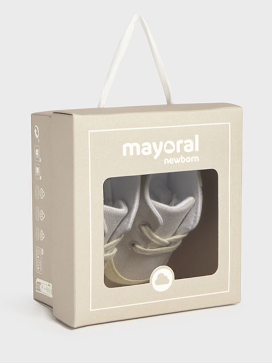 MAYORAL NEWBORN LACE-UP SHOES