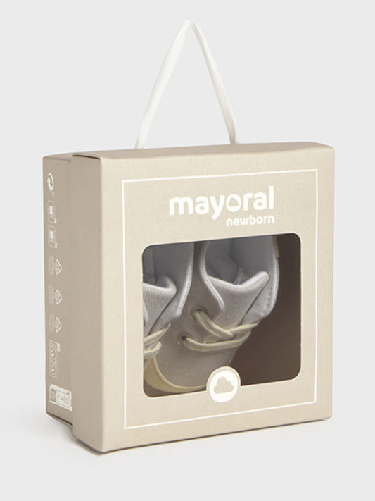 MAYORAL NEWBORN LACE-UP SHOES