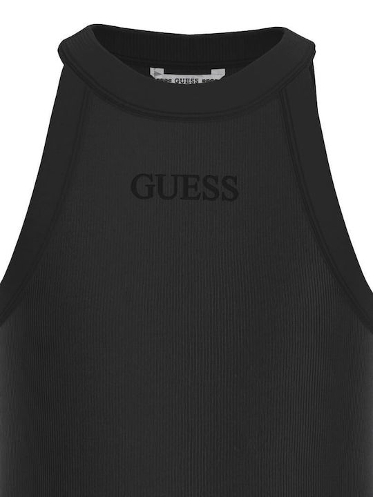 GUESS KIDS GIRLS RIBBED HALTERNECK TOP