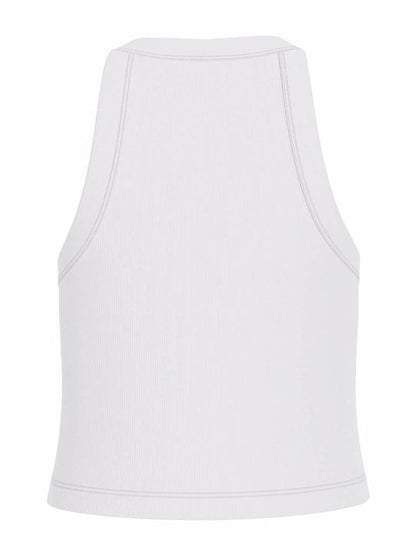 GUESS KIDS GIRLS RIBBED HALTERNECK TOP