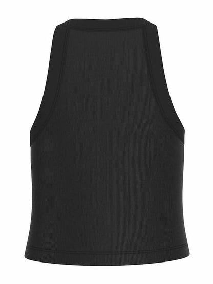 GUESS KIDS GIRLS RIBBED HALTERNECK TOP