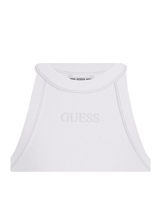 GUESS KIDS GIRLS RIBBED HALTERNECK TOP