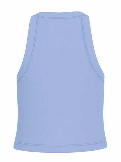 GUESS KIDS GIRLS RIBBED HALTERNECK TOP