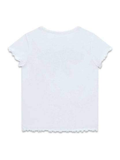 GUESS KIDS GIRLS T SHIRT BOW