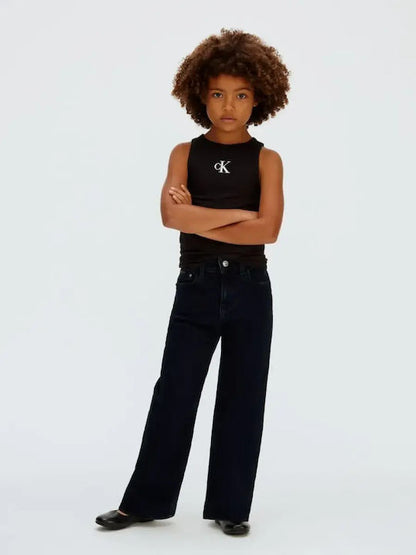 CALVIN KLEIN KIDS LOGO PRINT TANK TOP