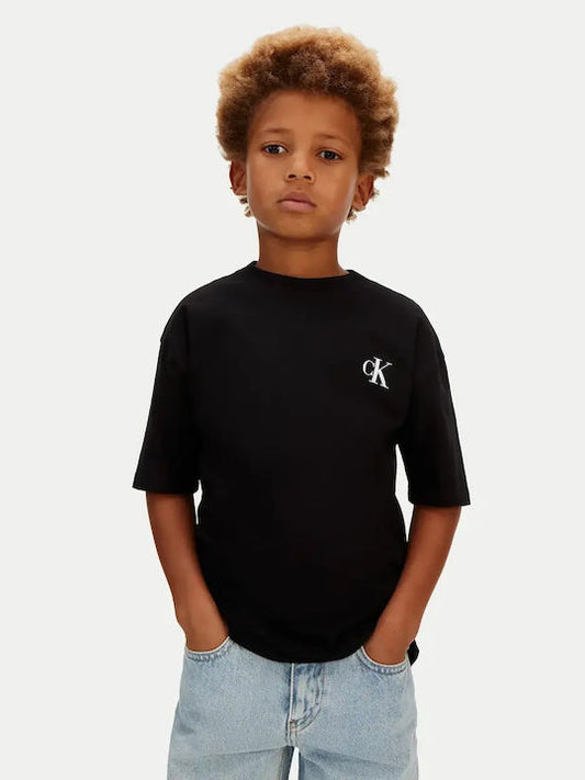 CALVIN KLEIN KIDS BRIDGE BACKPRINT T SHIRT