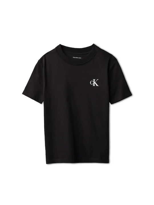 CALVIN KLEIN KIDS CHEST MONO LOGO T SHIRT