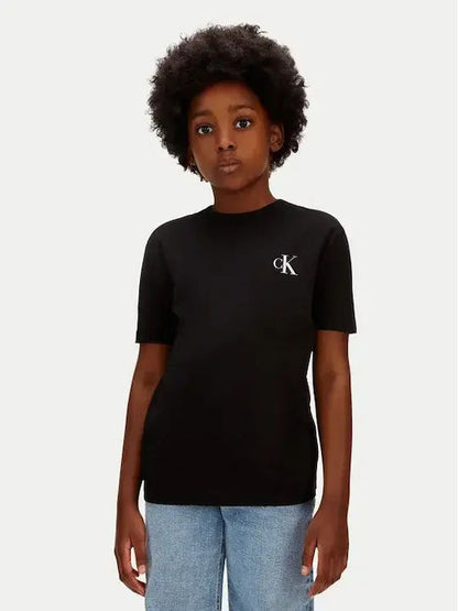 CALVIN KLEIN KIDS CHEST MONO LOGO T SHIRT