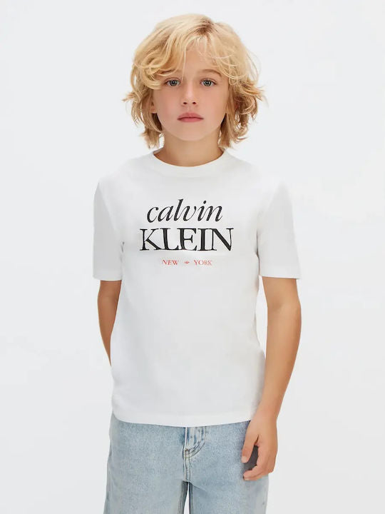 CALVIN KLEIN KIDS LOGO T SHIRT