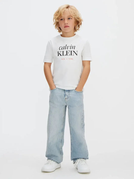 CALVIN KLEIN KIDS LOGO T SHIRT