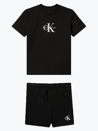 CALVIN KLEIN KIDS 2 PIECES KNIT SHORT SET