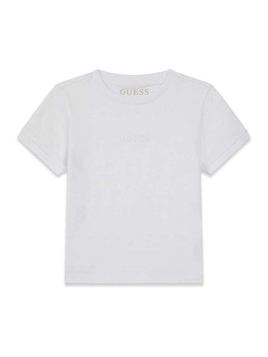 GUESS KIDS GMT DYE JACQUARD JERSEY T SHIRT