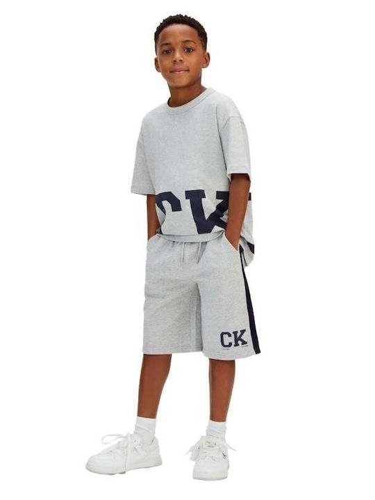 CALVIN KLEIN KIDS VARSITY RELAXED SHORTS