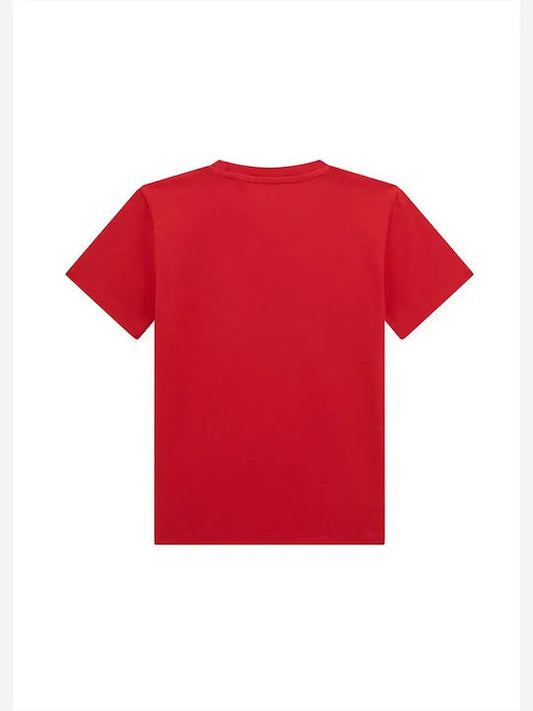GUESS KIDS CORE SMALL TRIANGLE LOGO T SHIRT