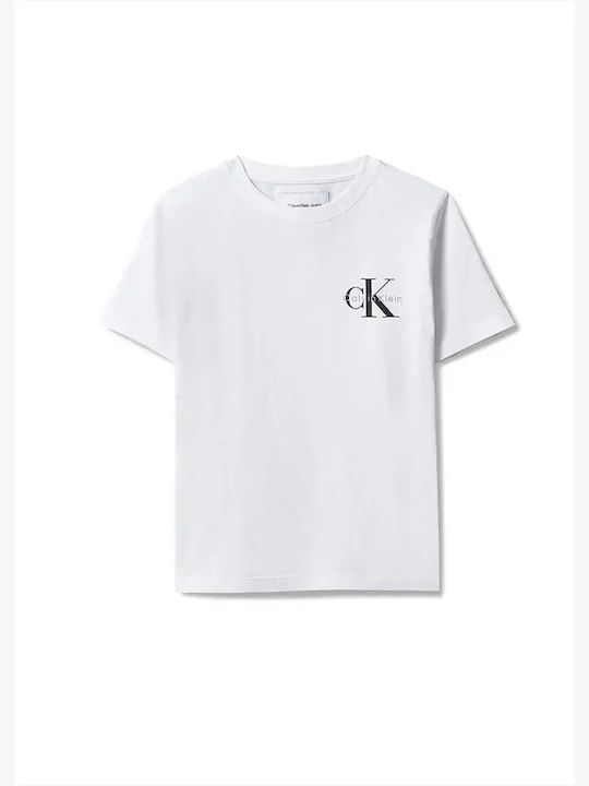 CALVIN KLEIN KIDS CHEST MONO LOGO T SHIRT