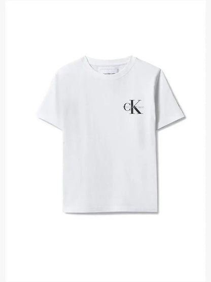 CALVIN KLEIN KIDS CHEST MONO LOGO T SHIRT