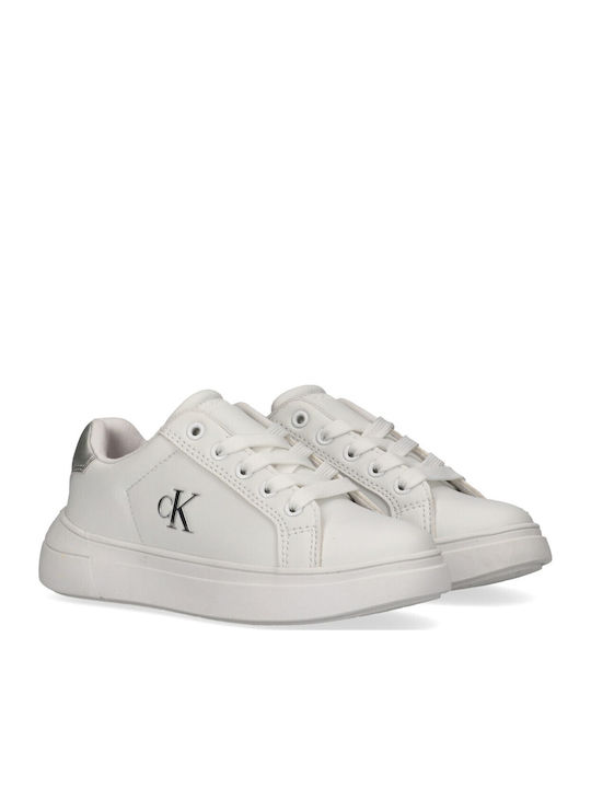 CALVIN KLEIN LOW CUT LACE-UP SNEAKERS