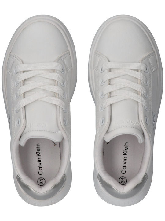 CALVIN KLEIN LOW CUT LACE-UP SNEAKERS