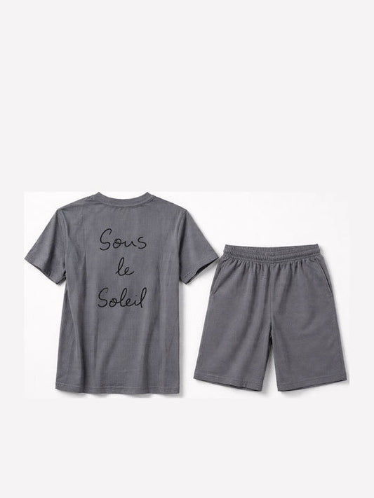 GANG KIDS SET T SHIRT & SHORT