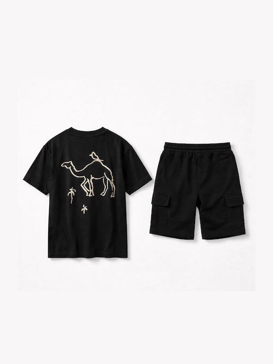 GANG KIDS SET T SHIRT & SHORTS