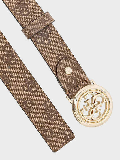 GUESS JANIE LOGO ADJUSTABLE AND NT REVERSIBLE BELT